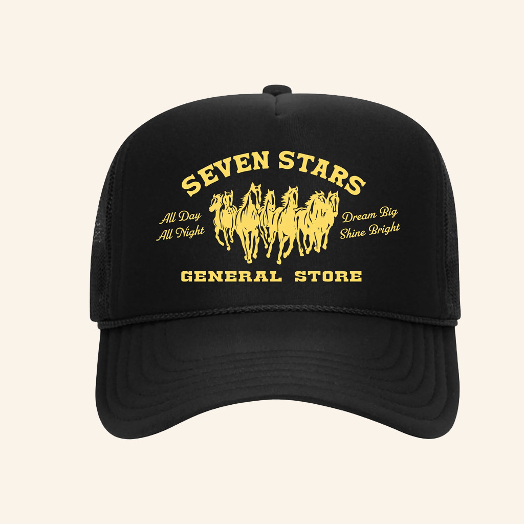 Seven Stars General Merch 7SGS Trucker Hat Christmas Gifts For Husband Seven Stars General Merch 7SGS Trucker Hat Christmas Gifts For Husband