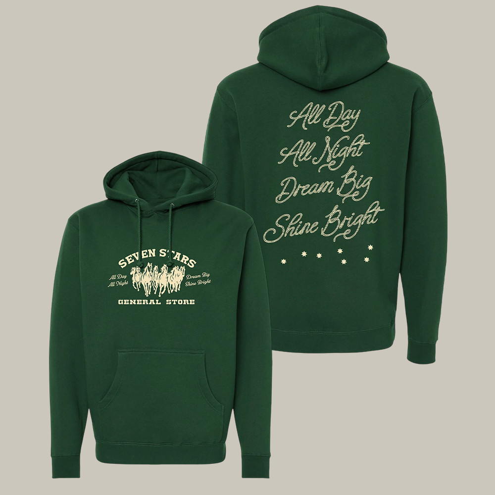 Seven Stars General Store Hoodie Seven Stars Merch Music Concert Outfits Gifts For Her