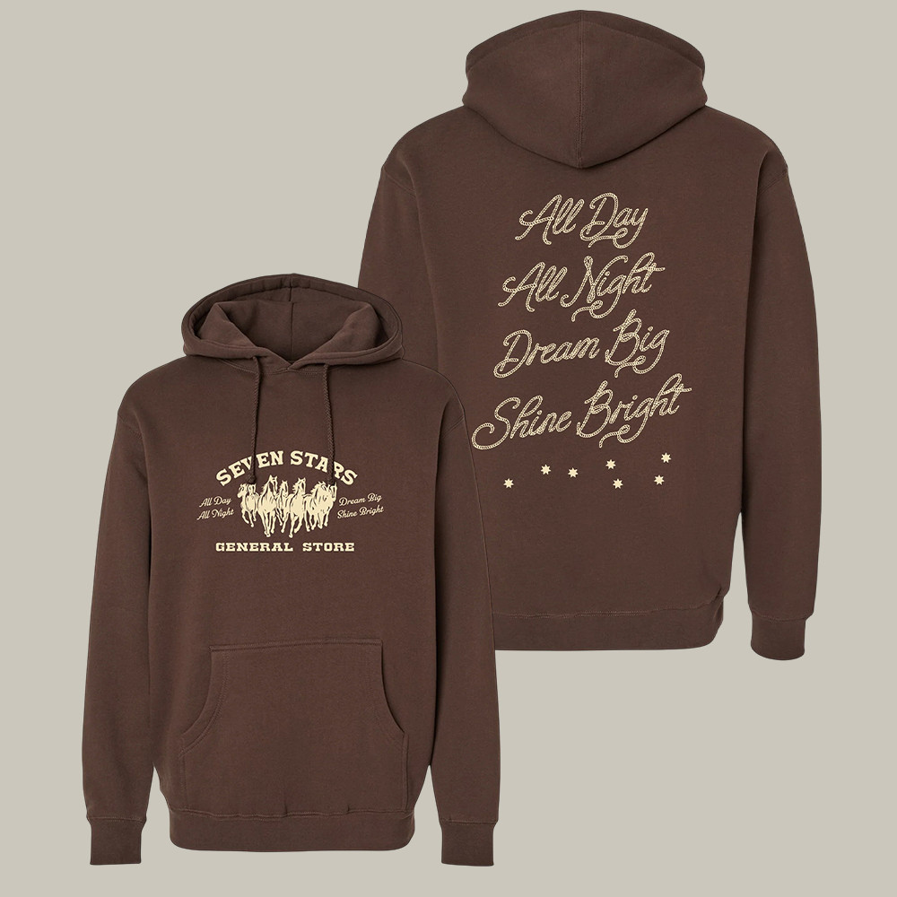 Seven Stars General Store Hoodie Seven Stars Merch Music Outfits Gifts For Him