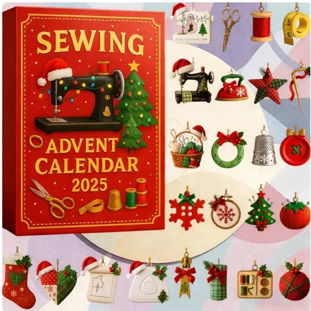 Sewing Advent Calendar 2025 24 Day Christmas Countdown Christmas Gifts For Sewers