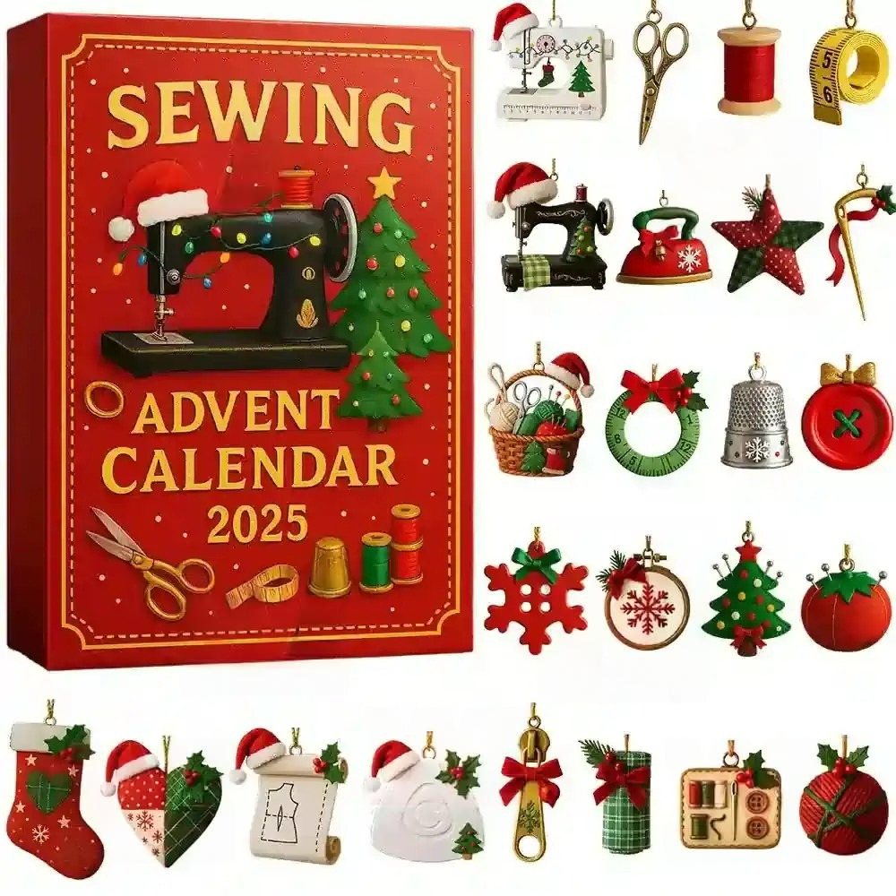 Sewing Advent Calendar 2025 Christmas Countdown Calendar Christmas Gifts For Sewers