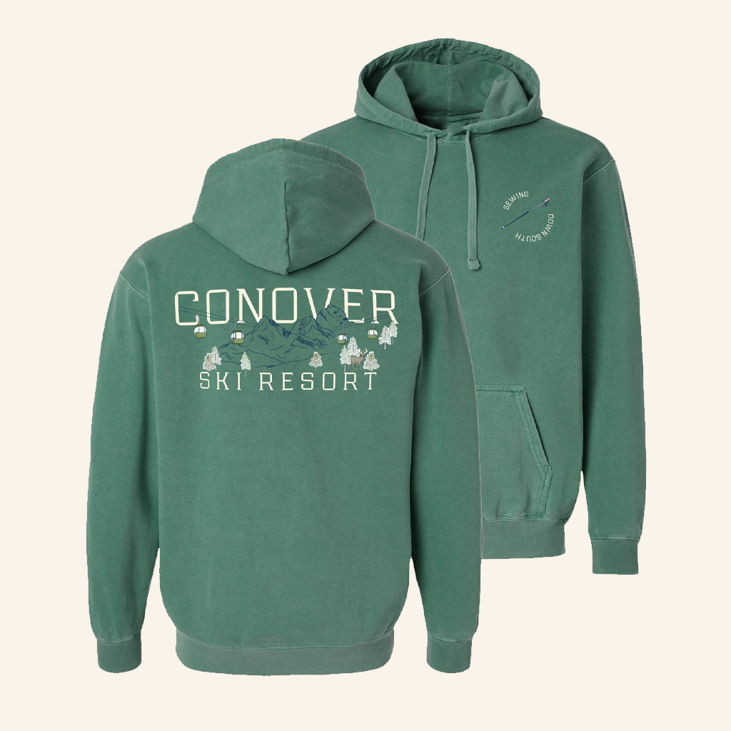 Sewing Down South Merch Conover Ski Resort Hoodie Husband Christmas Gift Ideas Sewing Down South Merch Conover Ski Resort Hoodie Husband Christmas Gift Ideas