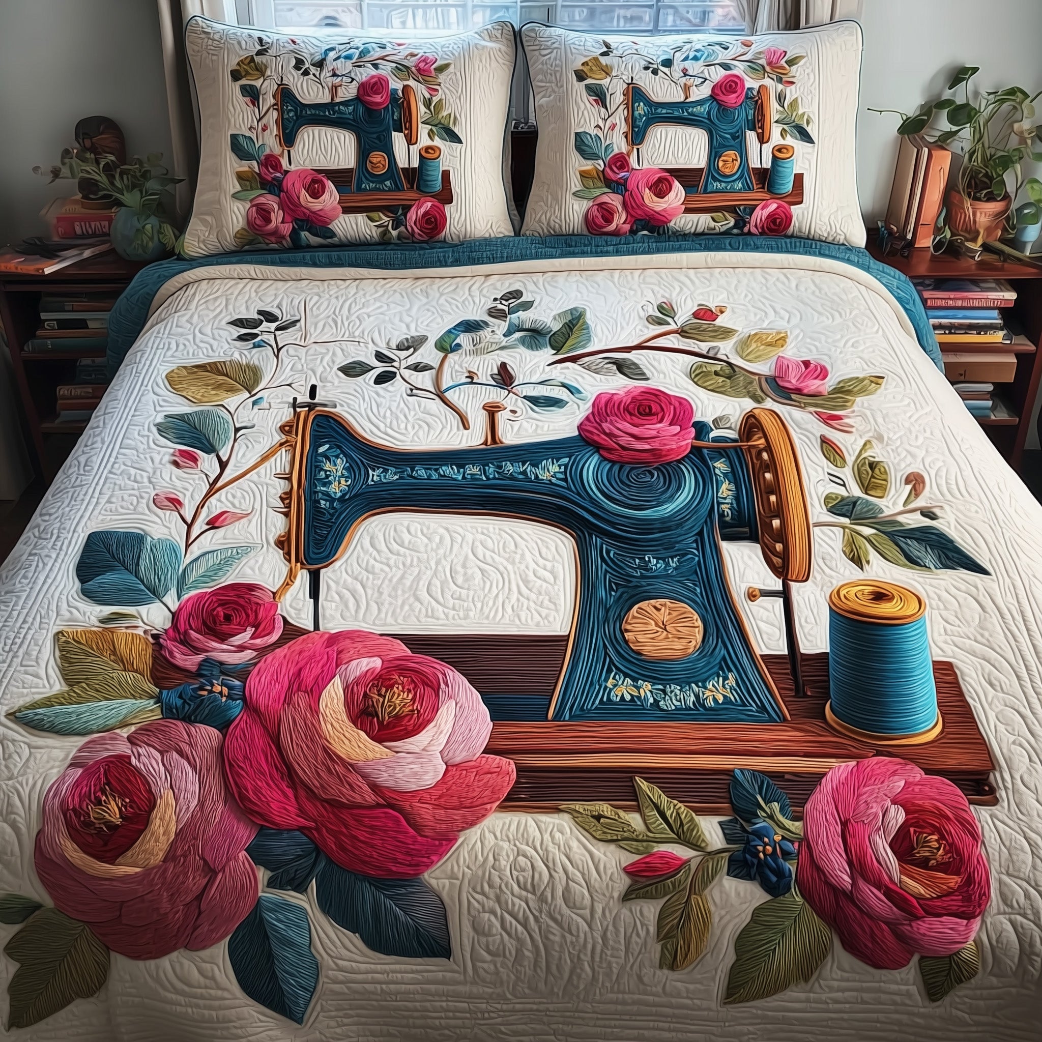 Sewing Quilted Bedding Set Duvet Cover Bedspread Sewing Related Gifts