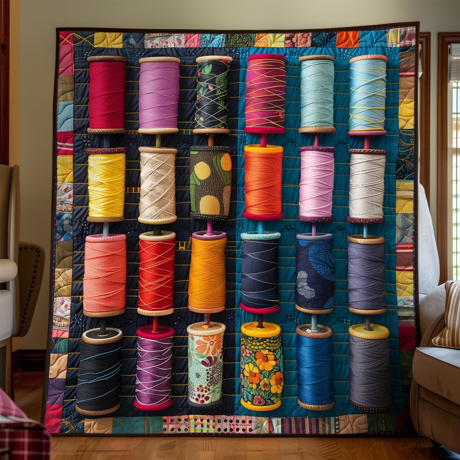 Sewing Studio Quilted Blanket Cute Blankets For Teens