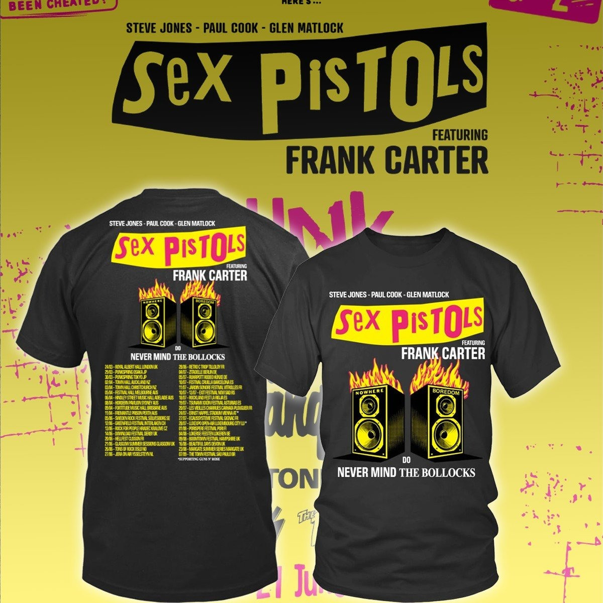 Sex Pistols Never Mind the Bollocks Here's the Sex Pistols Shirt Gifts For Him