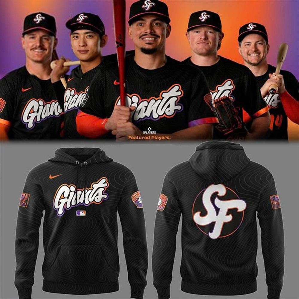 SF Giants Hello Kitty City Connect 2.0 The Remix Hoodie Best Gifts For Baseball Fans