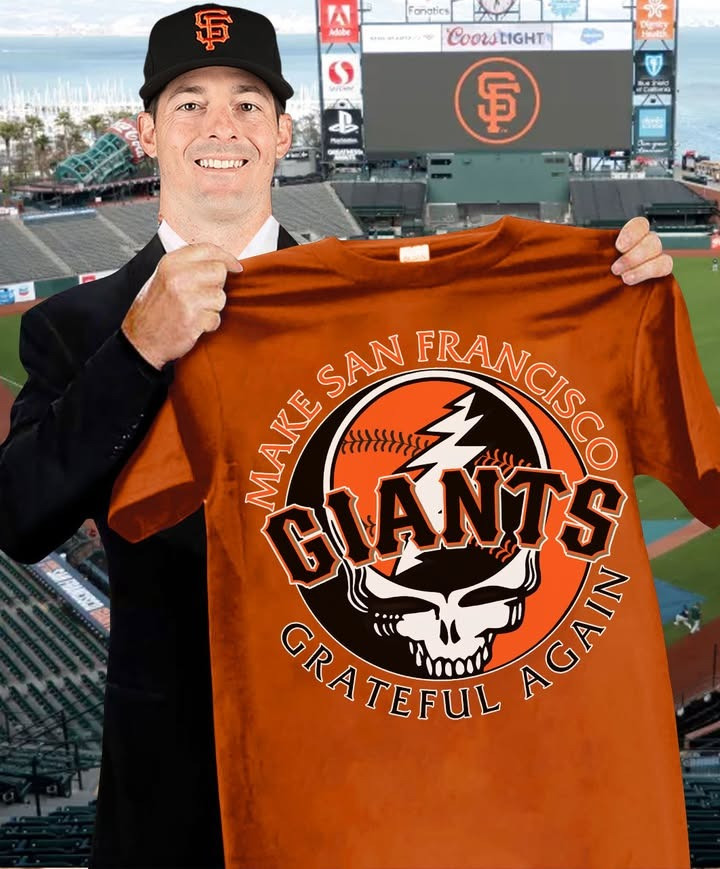 SF Giants Make San Francisco Grateful Again T-Shirt Grateful Dead SF Giants Fan Merch Gifts