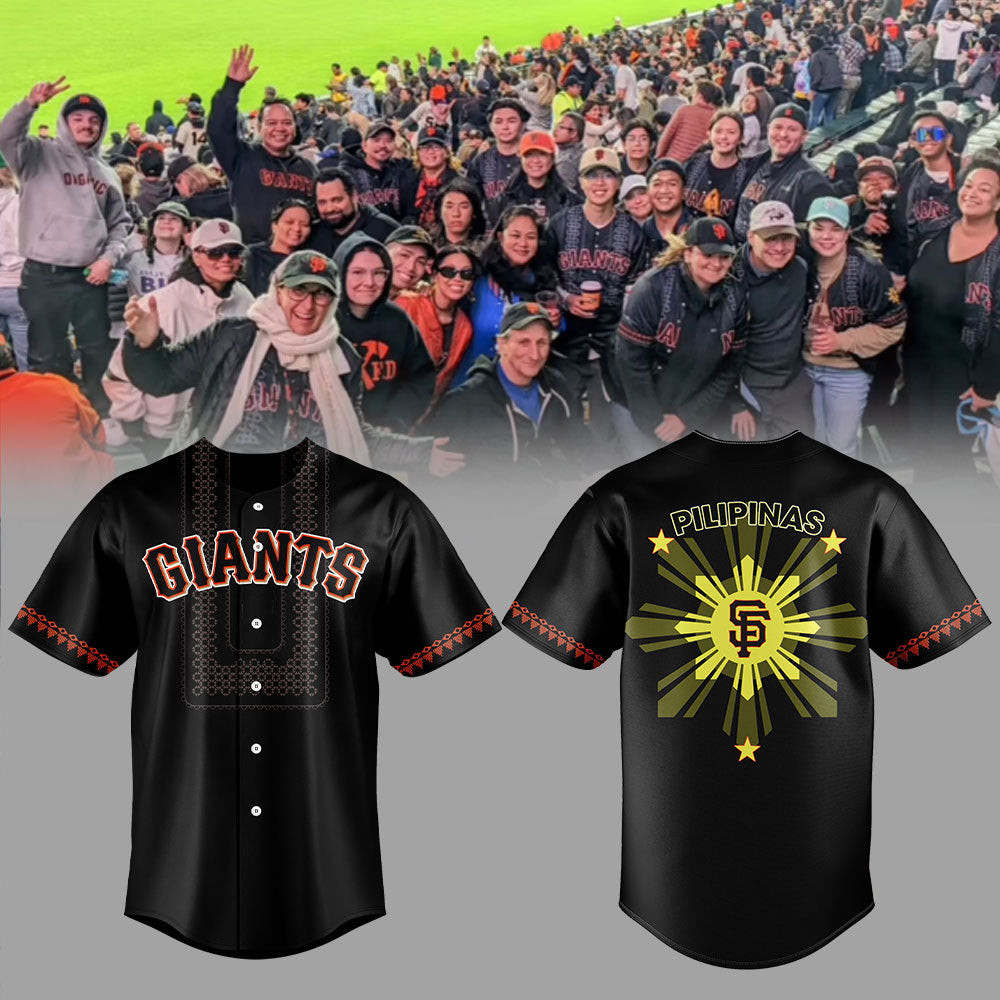 SF Giants Pilipinas Filipino Heritage Baseball Jersey Gift Ideas For Baseball Fans