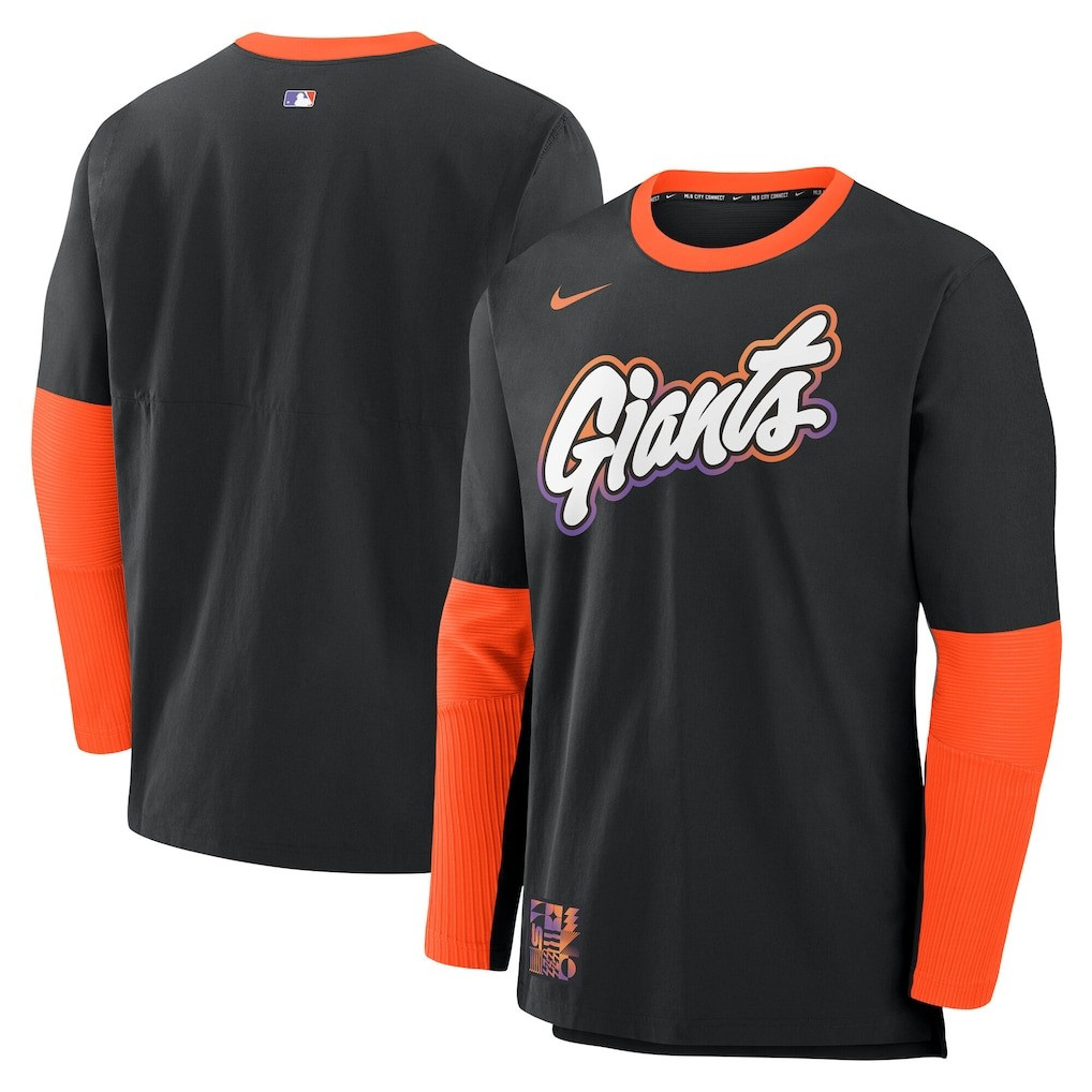 SF San Francisco Giants 2025 City Connect Long Sleeve Shirt Tri-Blend Sf Giants Fan Merch