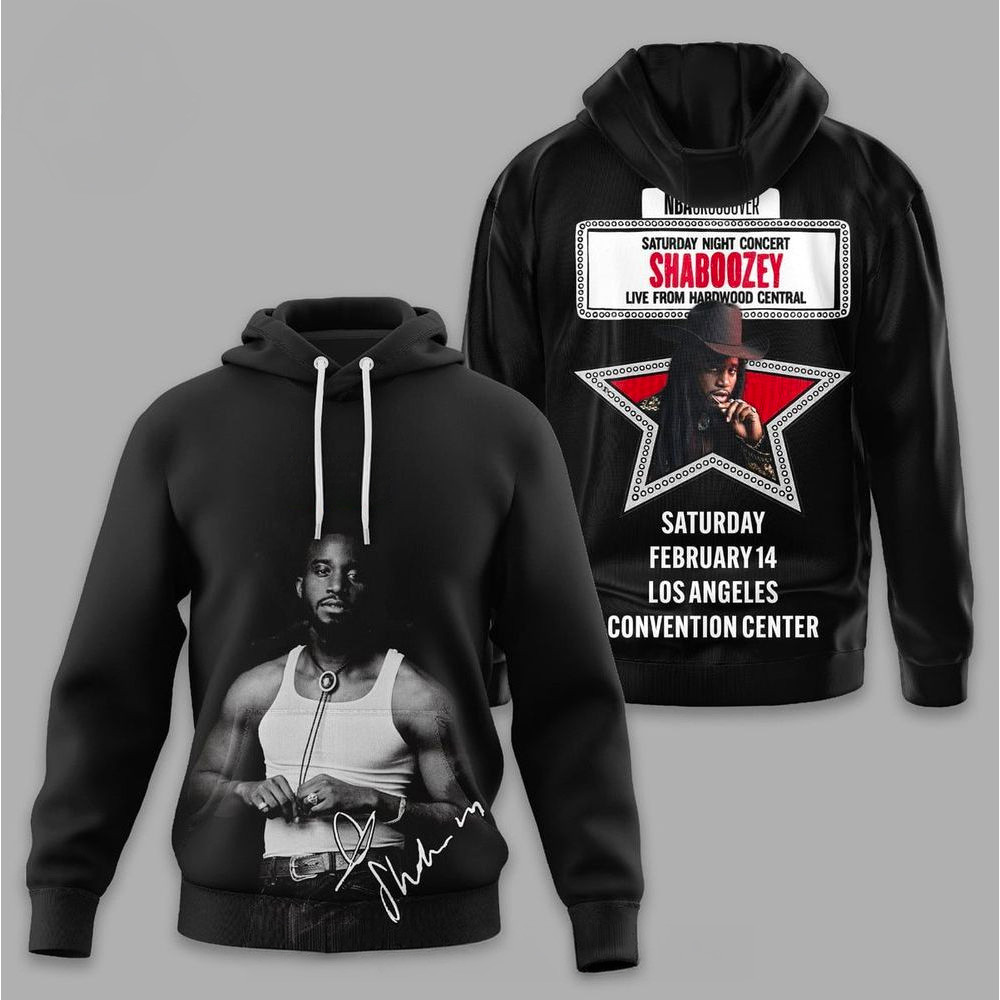 Shaboozey All-Star 2026 Hoodie Shaboozey Merch Cool Gifts For Music Lovers