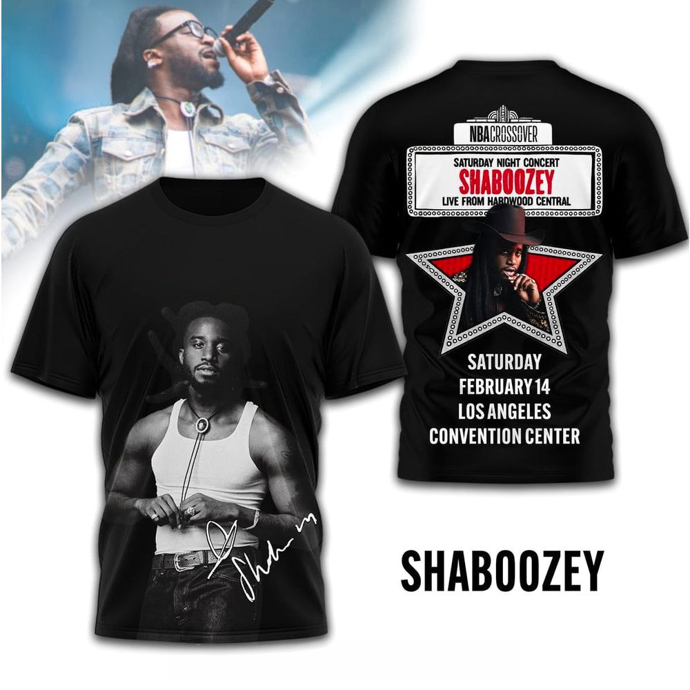 Shaboozey All-Star 2026 T-Shirt Shaboozey Merch Music Related Gifts For Guys