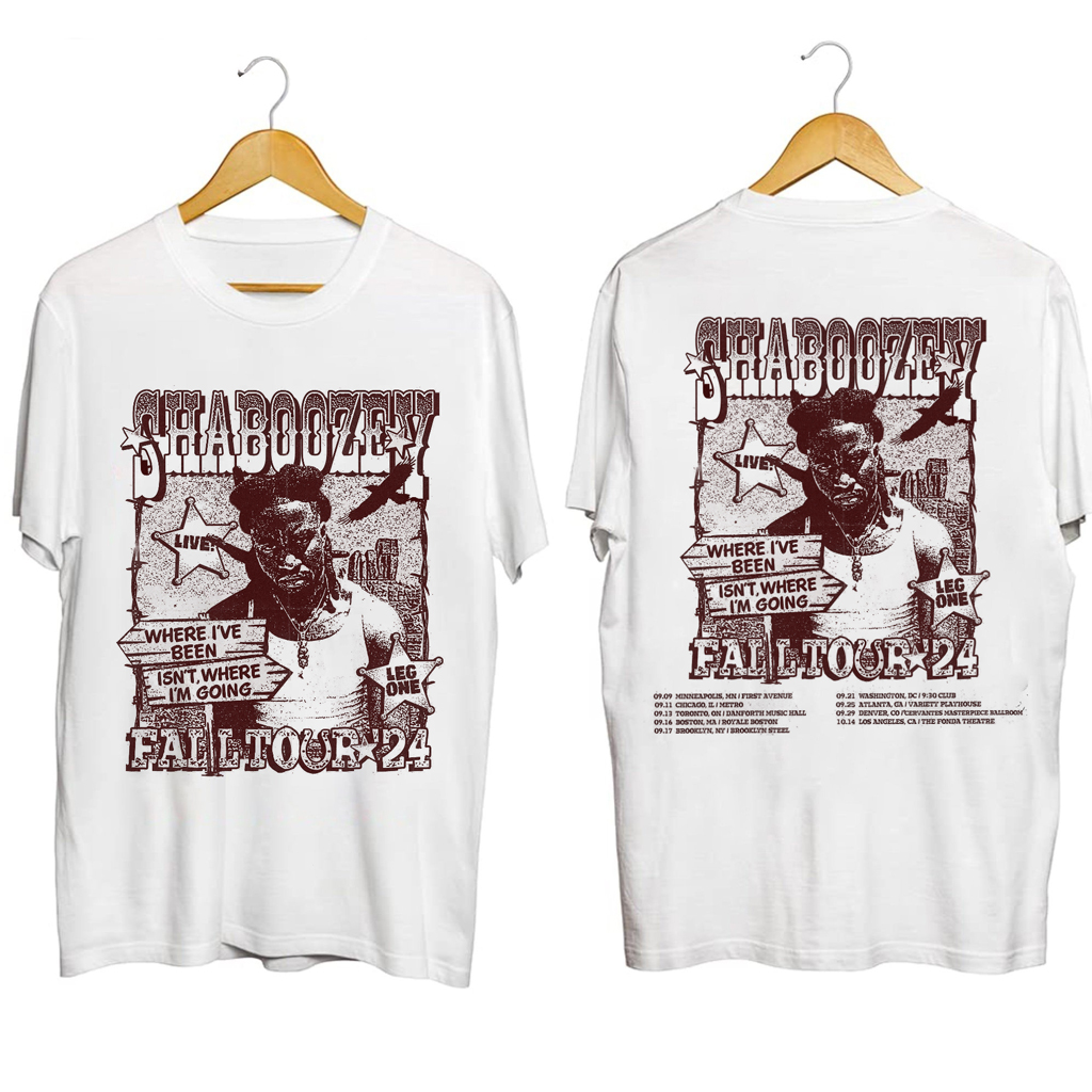 Shaboozey Fall Tour Leg One Shirt Shaboozey Merch Gift For Hip Hop Lover