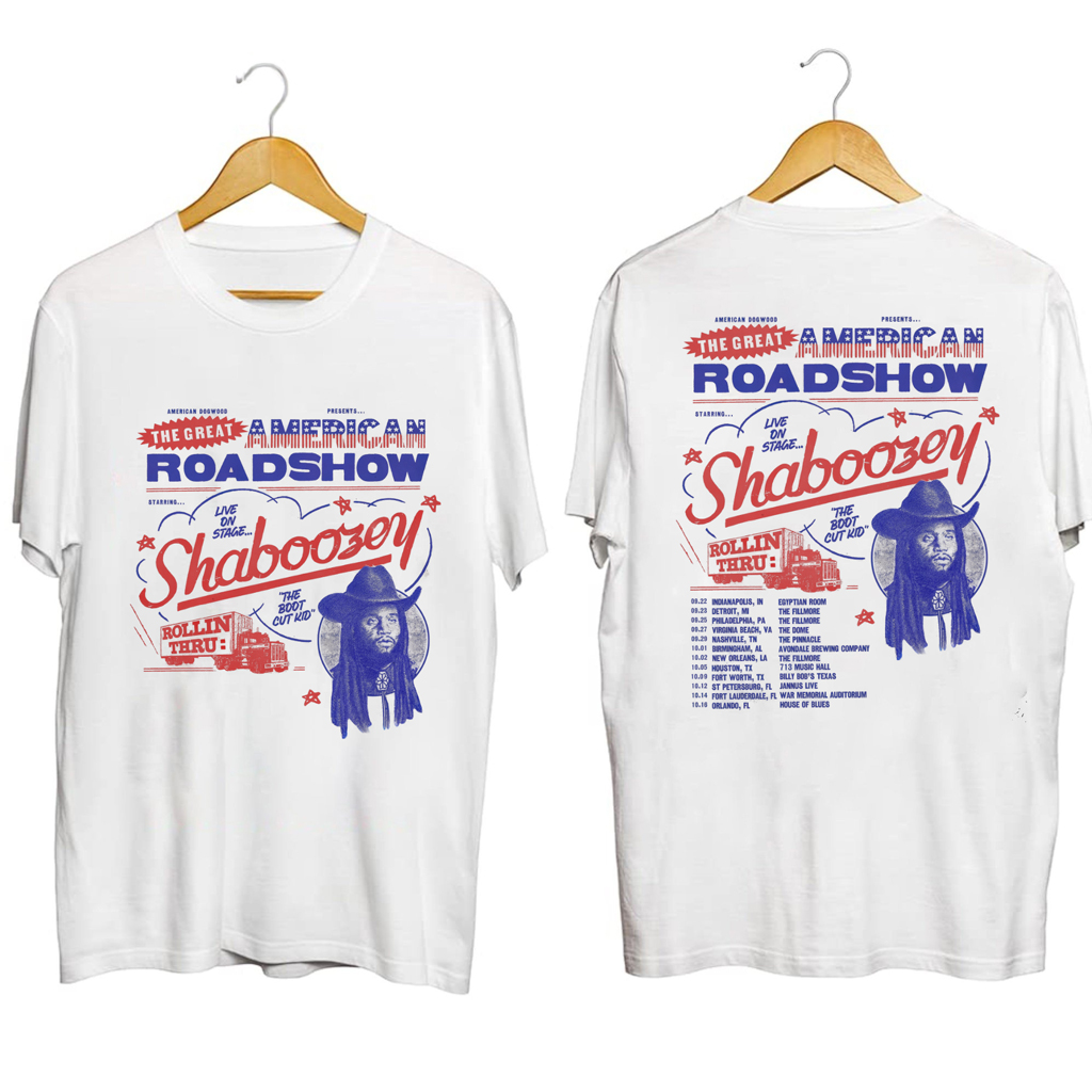 Shaboozey Tour 2025 Shirt Shaboozey Merch Music Lover Gift Ideas For Him