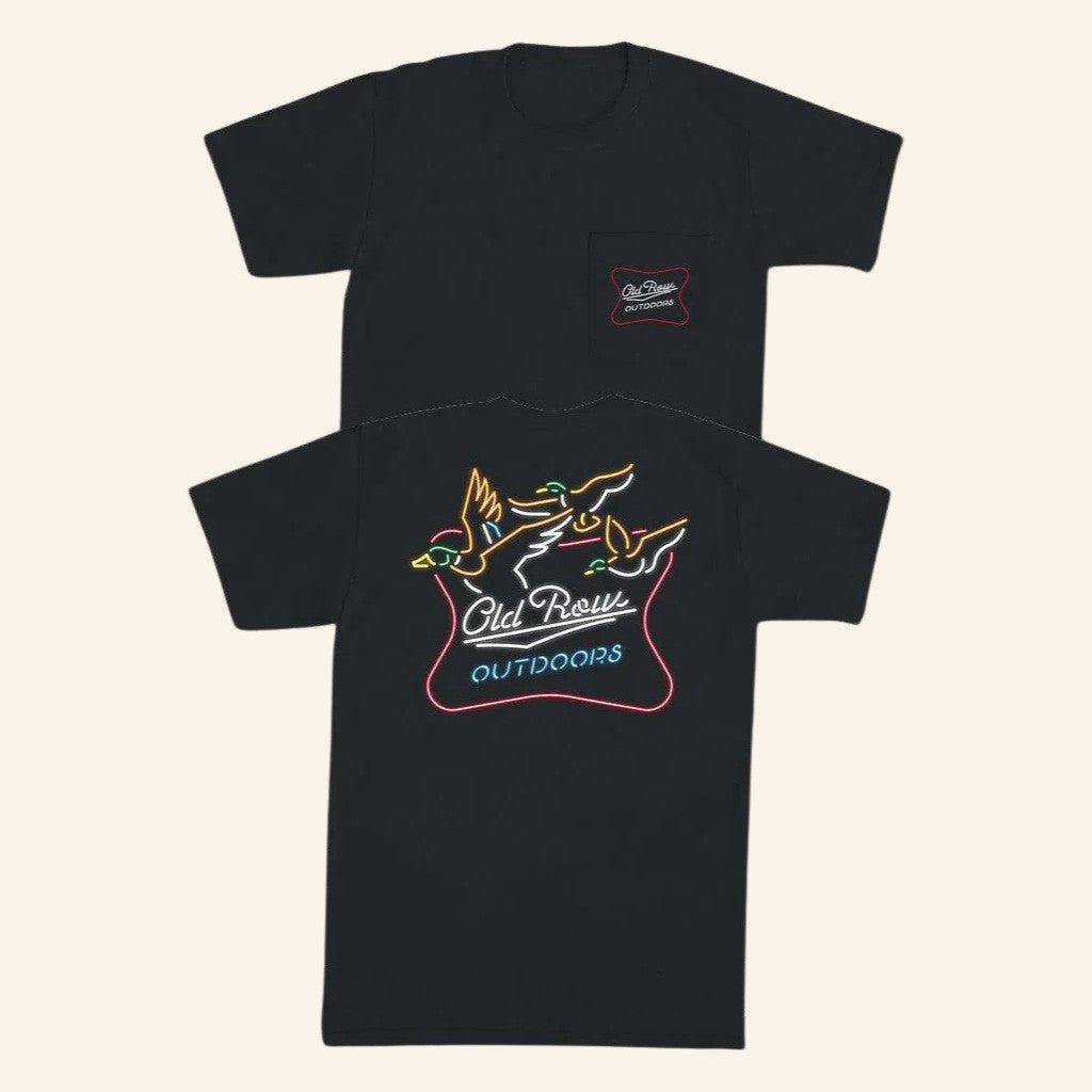 Shades Sunglasses Merch Old Row Neon Duck T-Shirt Gifts For Friends Shades Sunglasses Merch Old Row Neon Duck T-Shirt Gifts For Friends