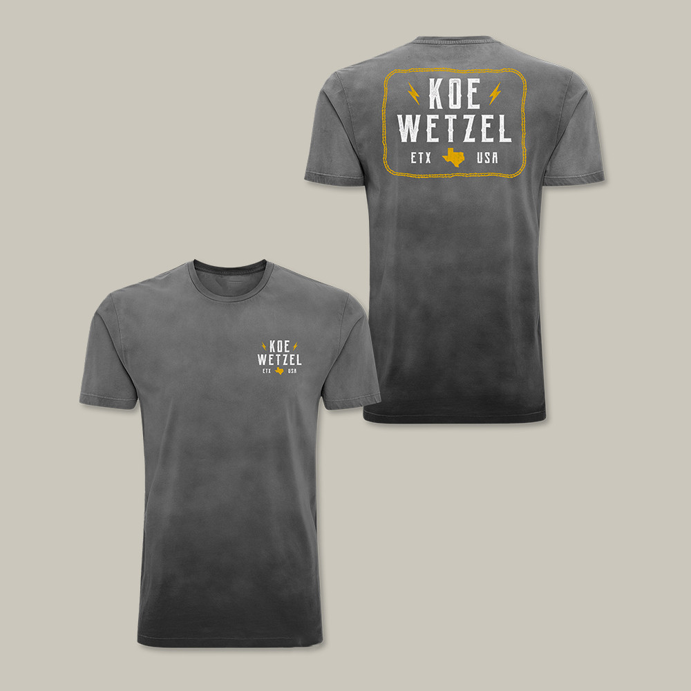 Shadow Sunfade Koe Wetzel T-Shirt Country Music Clothes Best Gift For Koe Wetzel Lovers