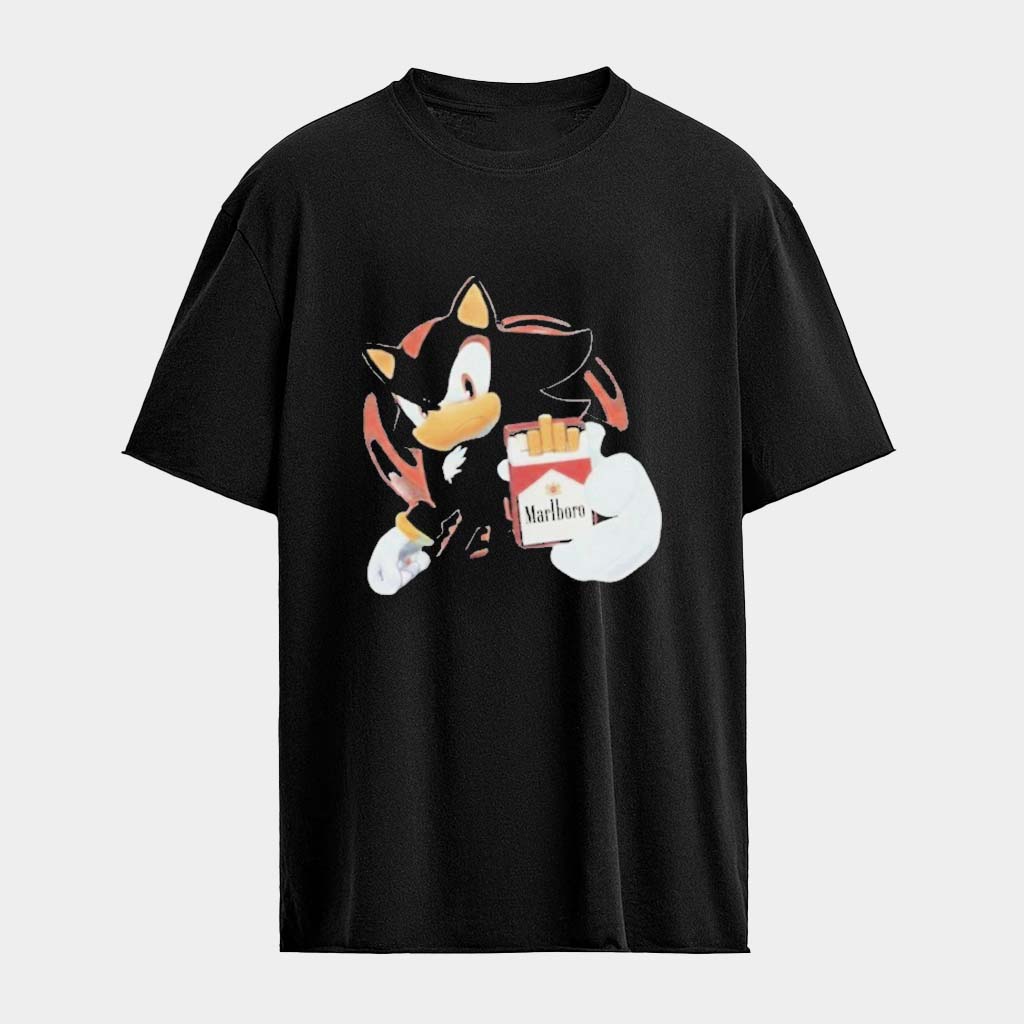 Shadow The Hedgehog Marlboro Red T-Shirt Unique Birthday Gift For Him