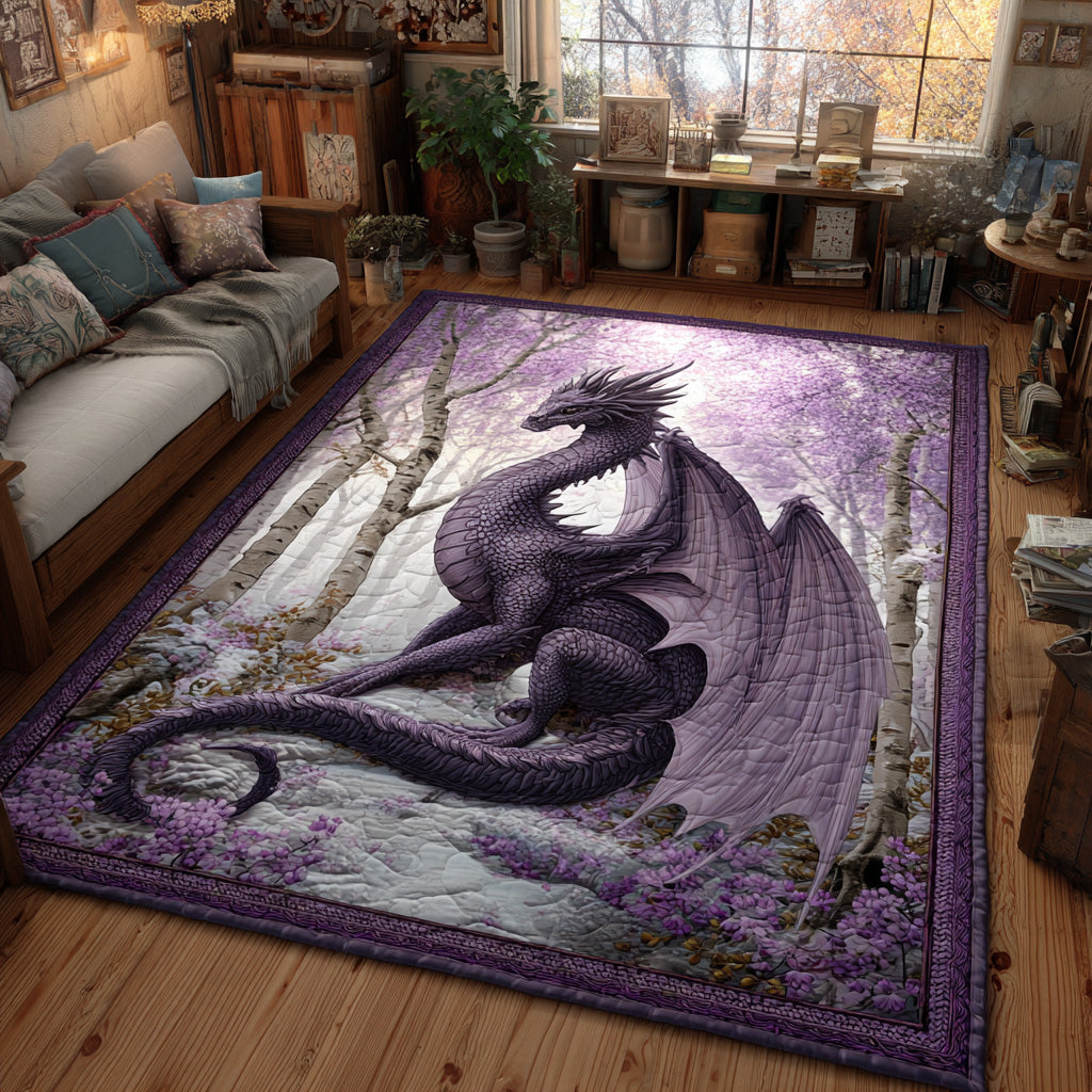 Shadow Wings Area Rug Front Door Decor Gift For Dragon Lover