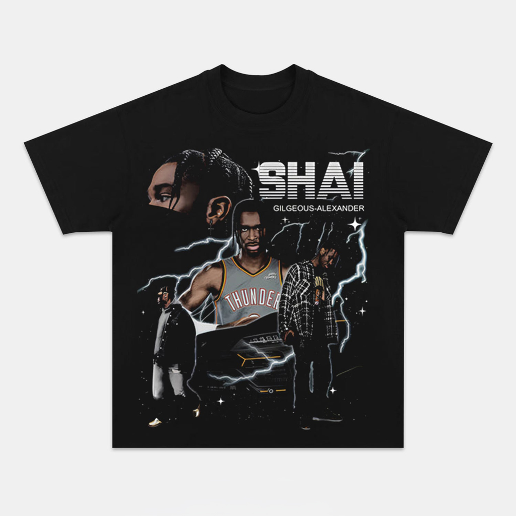 Shai Gilgeous Alexander 2 Graphic T-Shirt Gifts For The Basketball Enthusiast