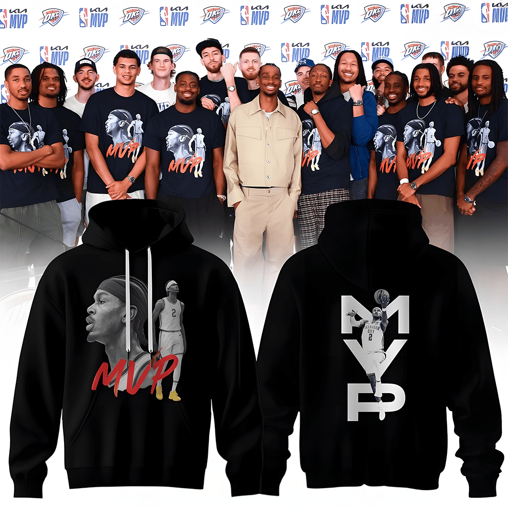 Shai Gilgeous Alexander 2025 NBA MVP Limited Edition Hoodie Gift For Basketball Lover
