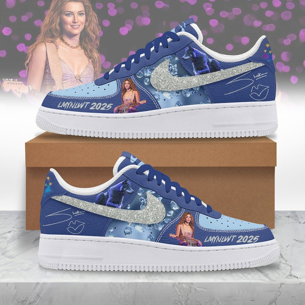 Shakira Las Mujeres Ya No Lloran World Tour 2025 Nike Air Force 1 Gifts For Mom