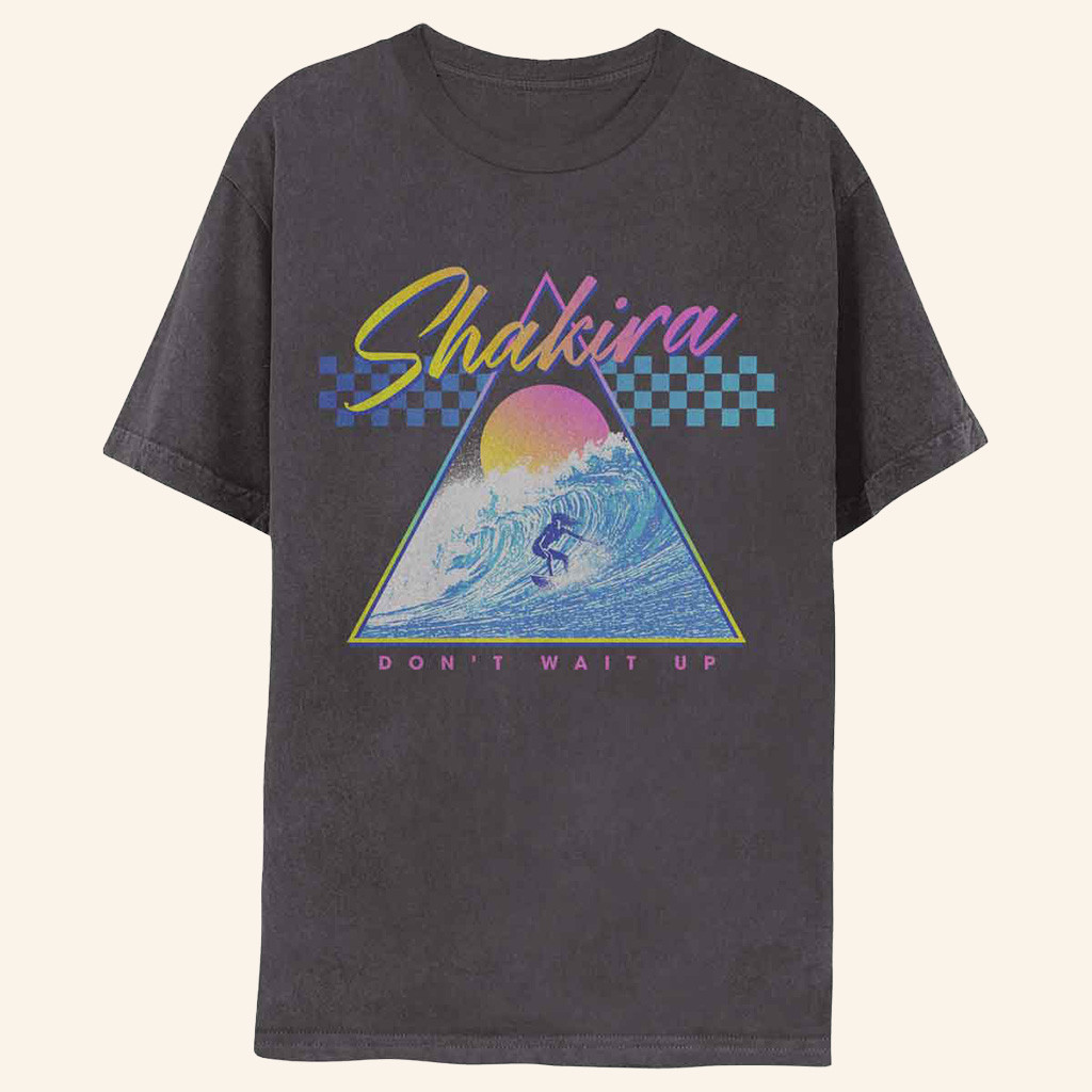 Shakira Merch Don't Wait Up T-Shirt Cool Gifts For Music Lovers Shakira Merch Don't Wait Up T-Shirt Cool Gifts For Music Lovers