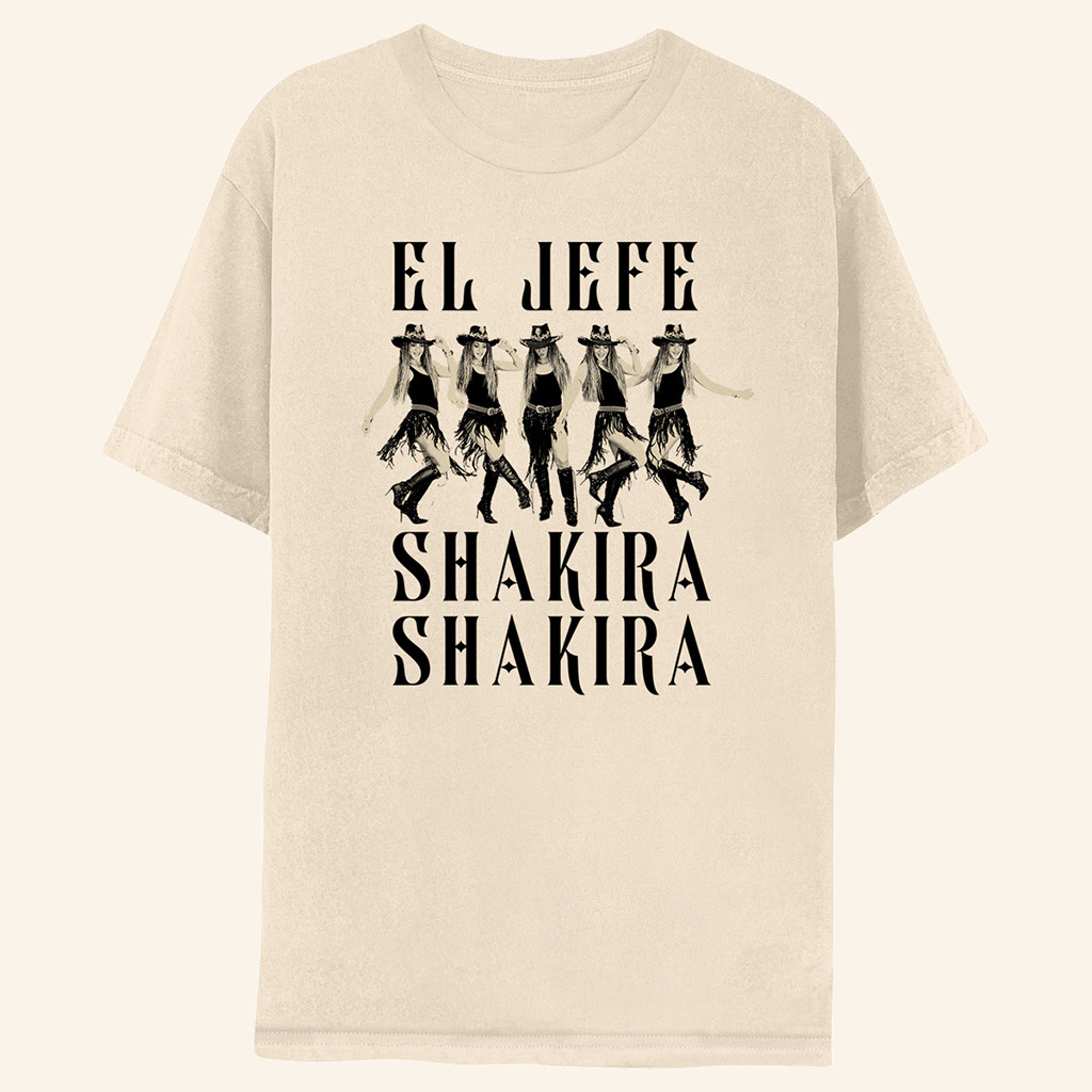 Shakira Merch El Jefe Dancer T-Shirt Unique Gifts For Music Lovers Shakira Merch El Jefe Dancer T-Shirt Unique Gifts For Music Lovers