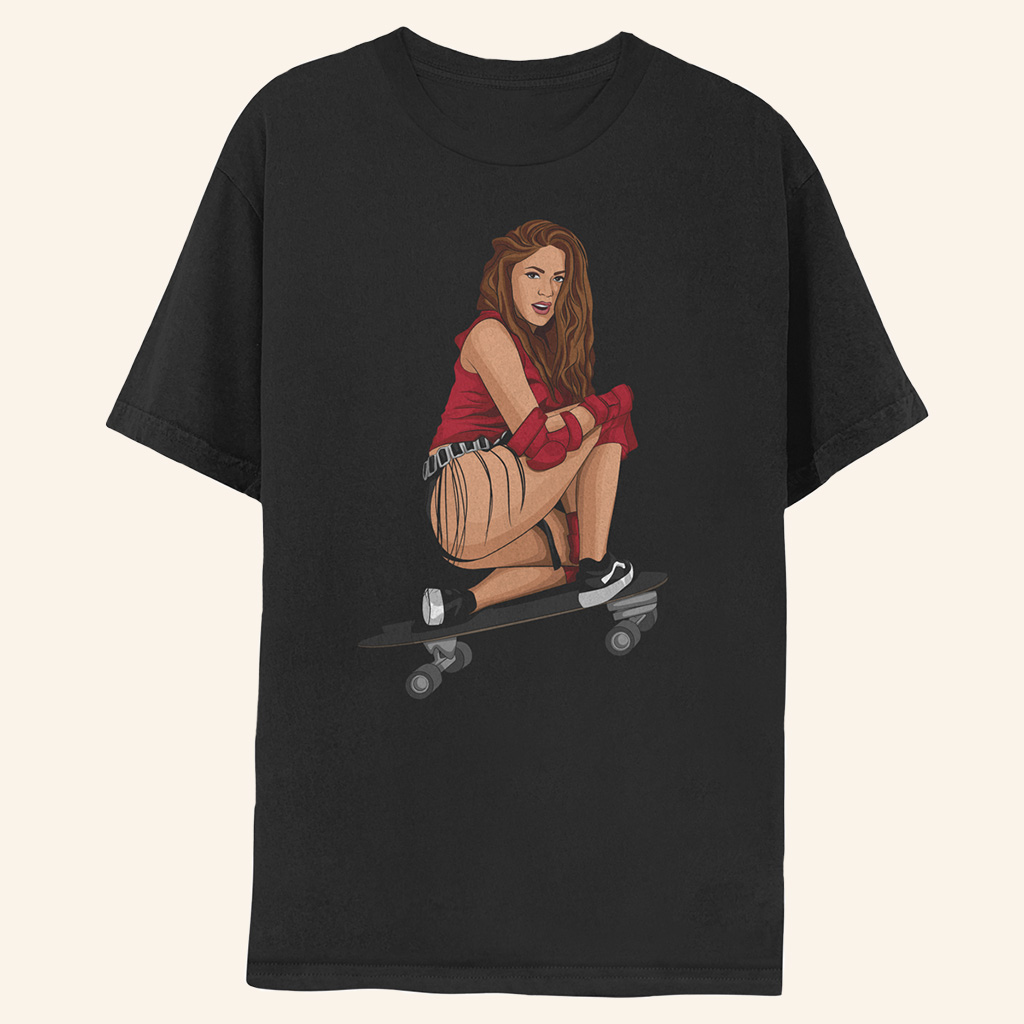 Shakira Merch Girl Like Me Black T-Shirt Gift Ideas For Music Lovers Shakira Merch Girl Like Me Black T-Shirt Gift Ideas For Music Lovers