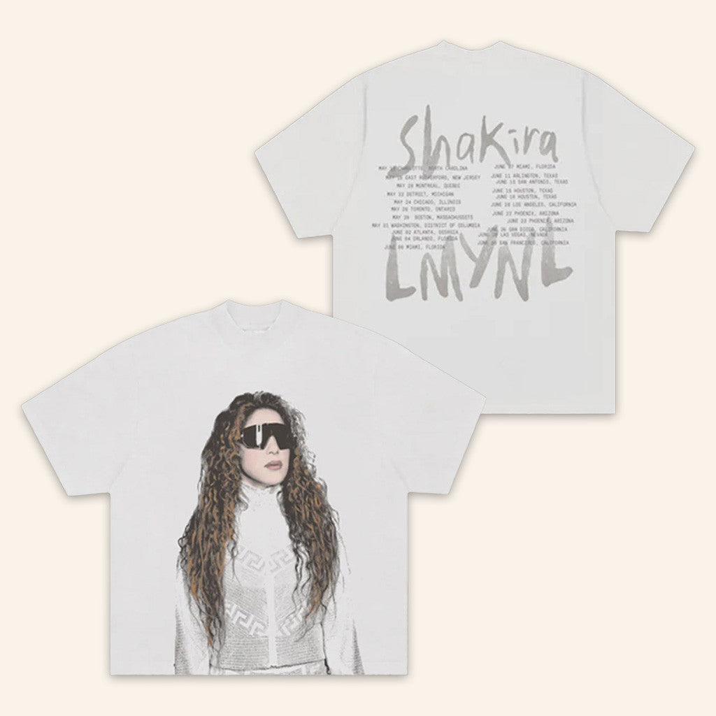 Shakira Merch Lmynl World Tour Sunglasses T-Shirt Fans Gifts For Her Shakira Merch Lmynl World Tour Sunglasses T-Shirt Fans Gifts For Her