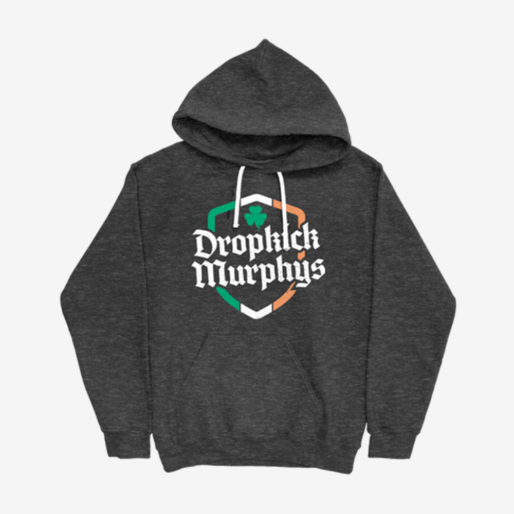 Shamrock Art Dropkick Murphys Hoodie Dropkick Murphys Hooded Sweatshirt Fan Merch