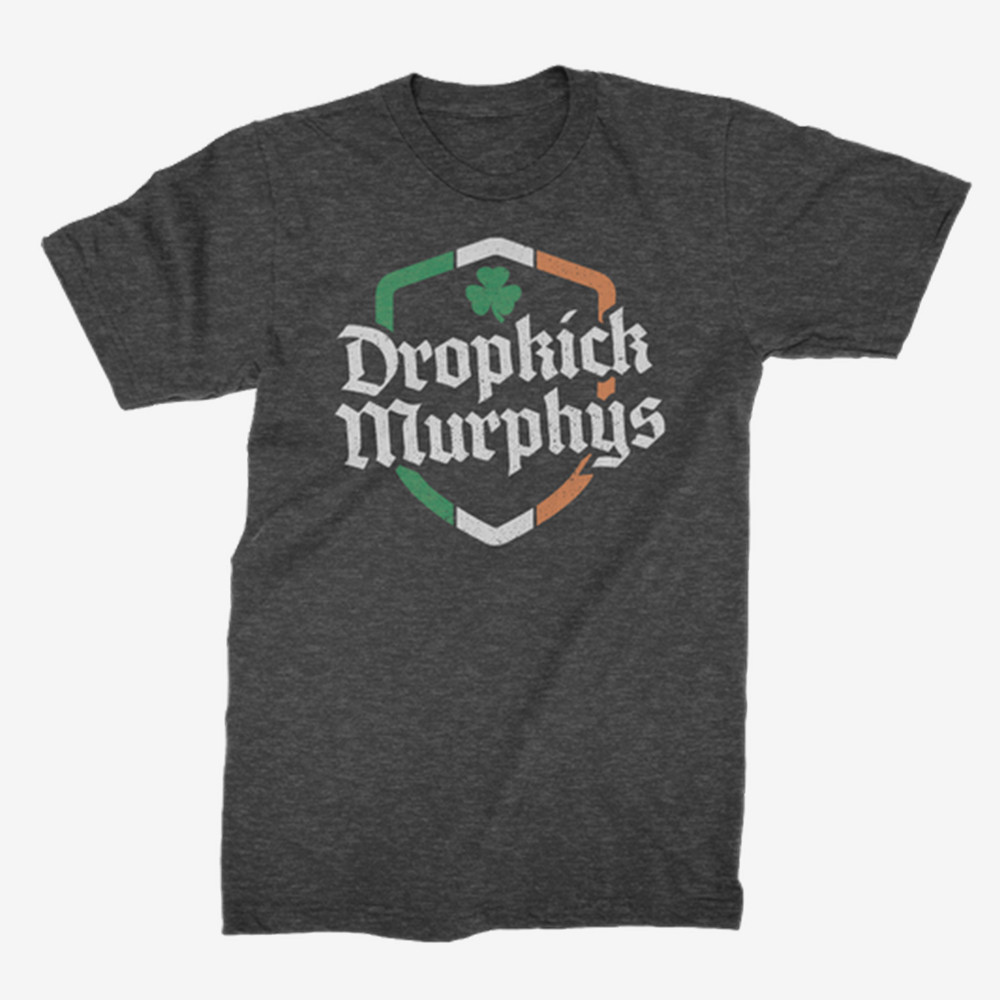 Shamrock Art Dropkick Murphys T-Shirt Dropkick Murphys Clothes Gift For Boyfriend