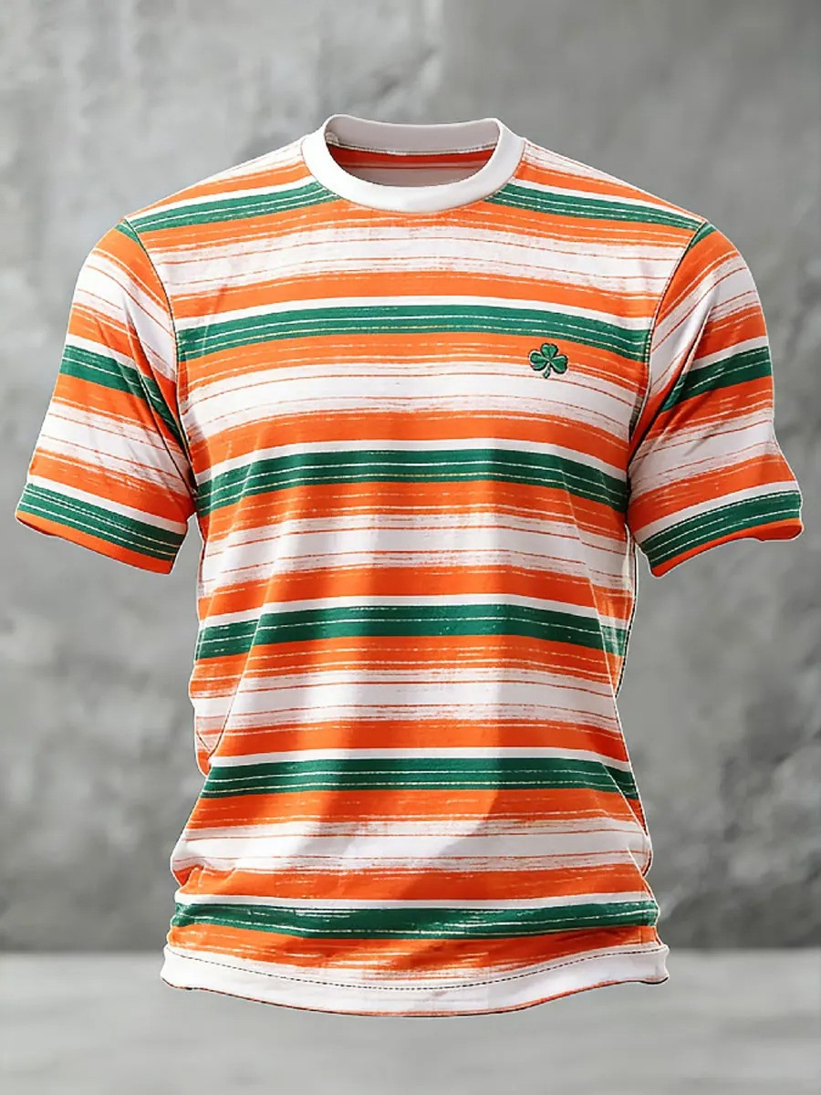 Shamrock Art St Patrick's Day T-Shirt Saint Patrick's Day 2026 Clothes Cool Gift For Him