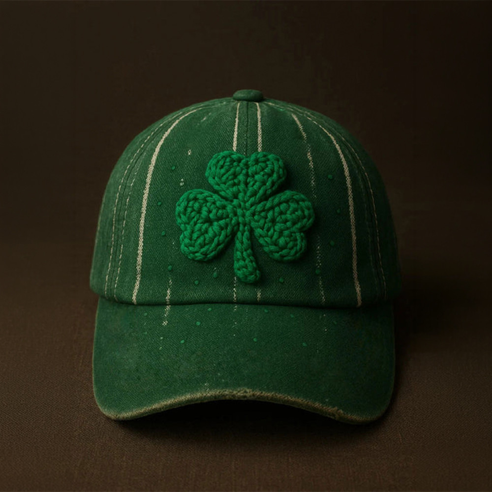 Shamrock Design St Patrick's Day Hat Saint Patrick's Day Cap Cool Present For Husband