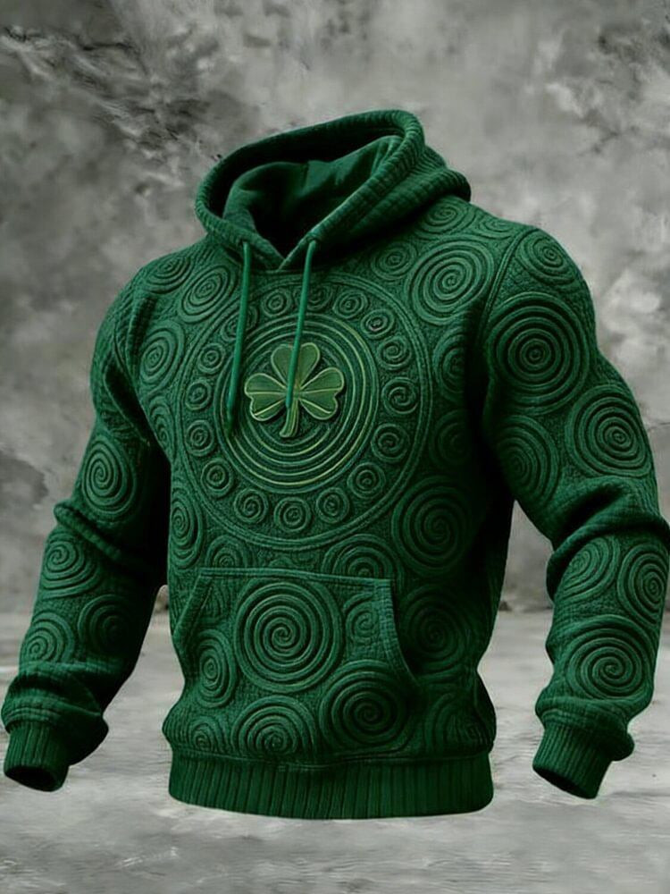 Shamrock Hoodie St Patrick'S Day Green Clothes Great Gift Ideas For St Patrick's Day