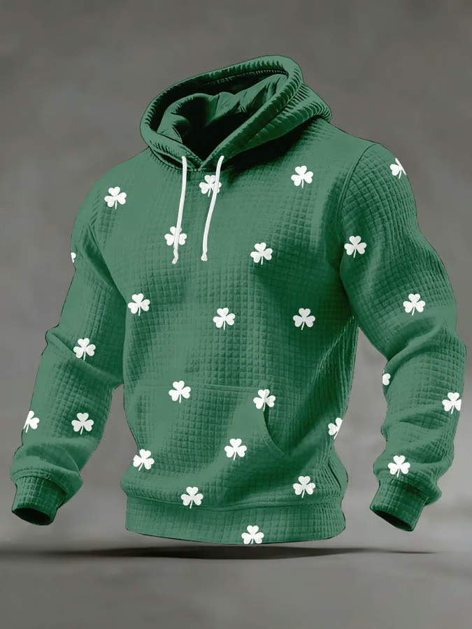 Shamrock Hoodie St Patrick's Day Hoodies St Patricks Day Presents