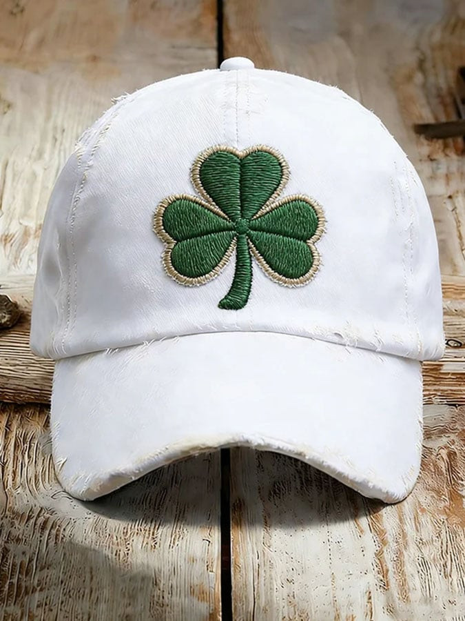 Shamrock Saint Patrick's Day Hat Embroidered Happy Saint Patrick's Day Gifts