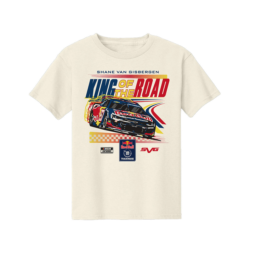 Shane Van Gisbergen 97 King Of The Road T-Shirt Trackhouse Racing Clothes