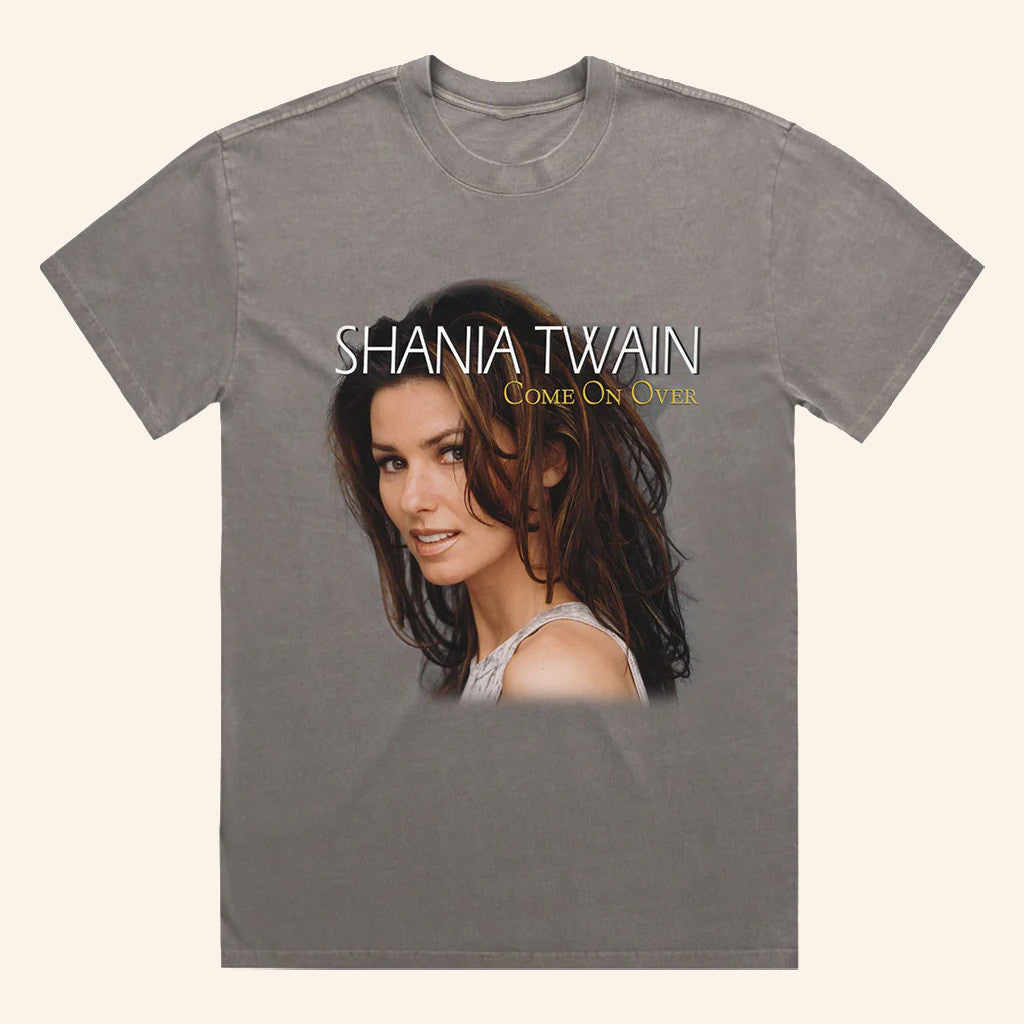 Shania Twain Merch Come On Over Celebration T-Shirt Gifts For Father Shania Twain Merch Come On Over Celebration T-Shirt Gifts For Father