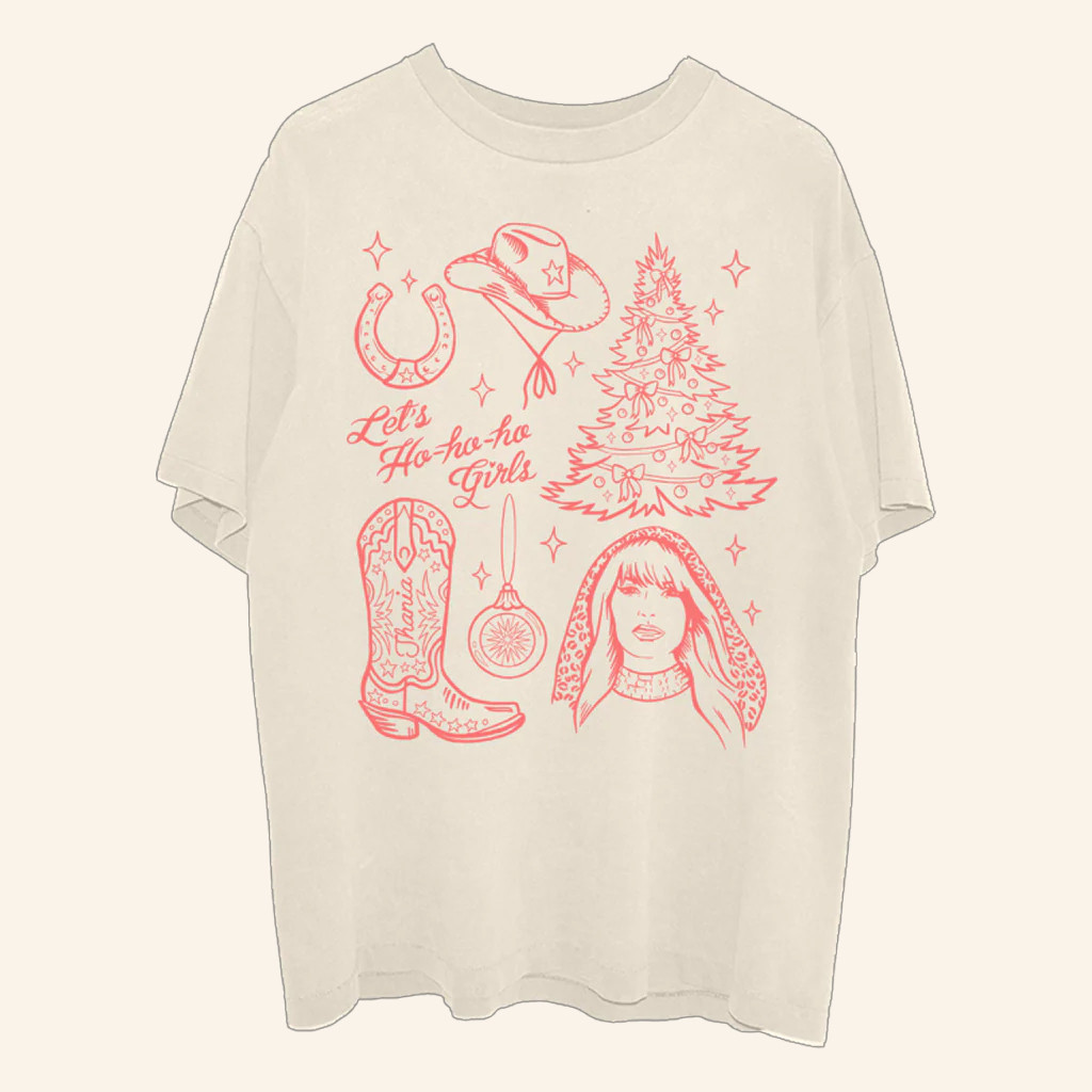 Shania Twain Merch Iconic Holiday T-Shirt Christmas Gifts For Wife Shania Twain Merch Iconic Holiday T-Shirt Christmas Gifts For Wife