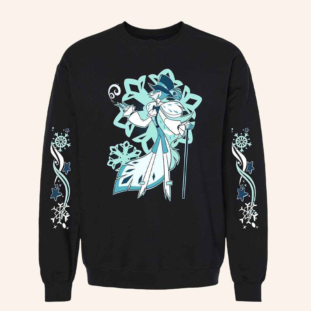 Shark Robot Merch Andrealphus Cozy Winter Crewneck Sweatshirt Gifts For Besties