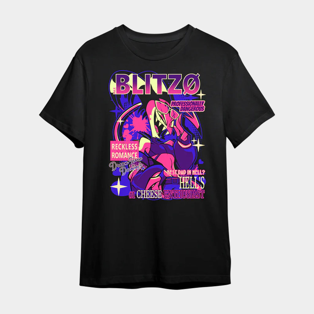 Shark Robot Merch Blitzo From Helluva Boss With Love T-Shirt Birthday Present For Daughter Shark Robot Merch Blitzo From Helluva Boss With Love T-Shirt Birthday Present For Daughter