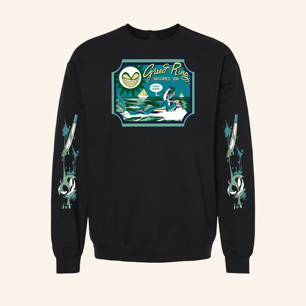 Shark Robot Merch Chaz Halloween Slasher Crewneck Sweatshirt Gifts For Brother Shark Robot Merch Chaz Halloween Slasher Crewneck Sweatshirt Gifts For Brother