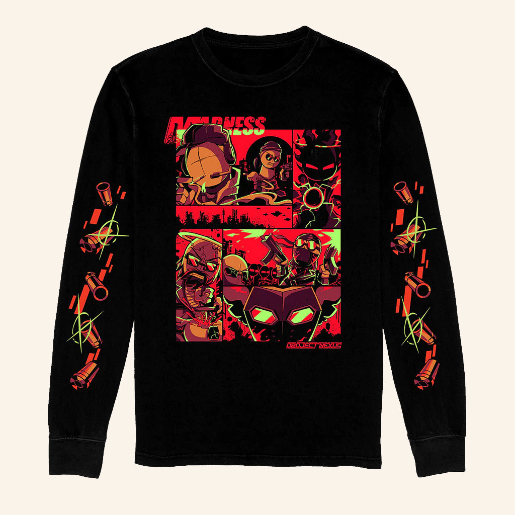 Shark Robot Merch Grand Theft Madness Long Sleeve Shirt Xmas Gifts For Brother Shark Robot Merch Grand Theft Madness Long Sleeve Shirt Xmas Gifts For Brother