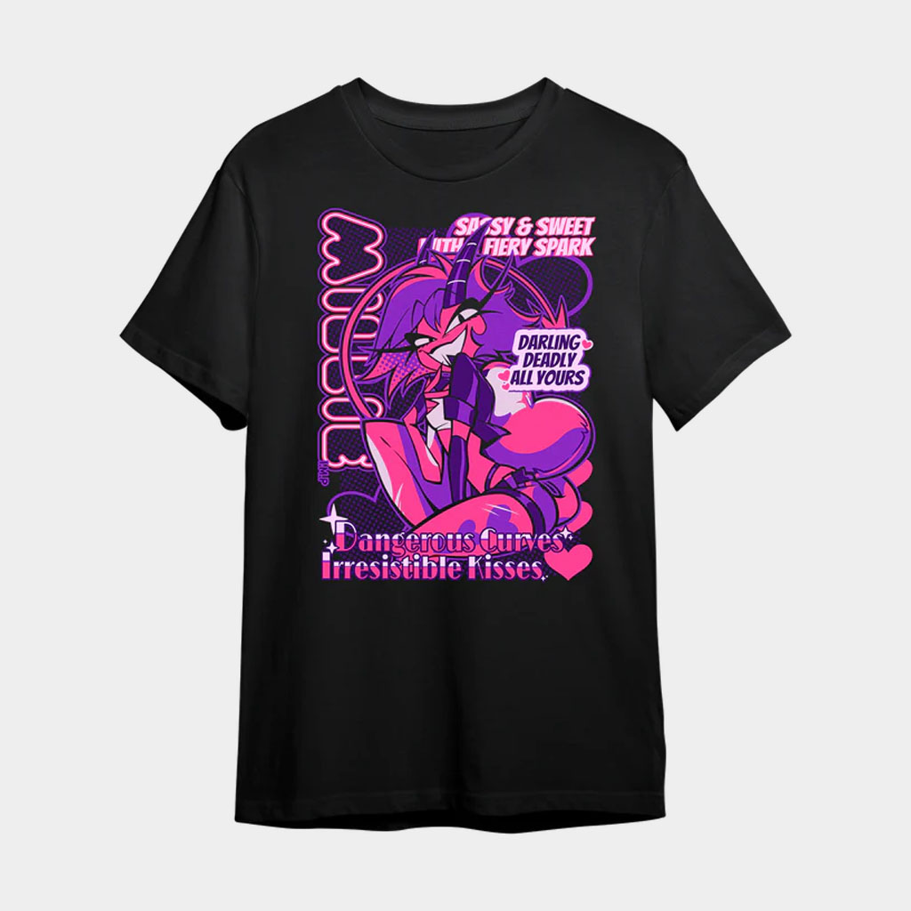 Shark Robot Merch Millie From Helluva Boss With Love T-Shirt Gift Ideas For Her