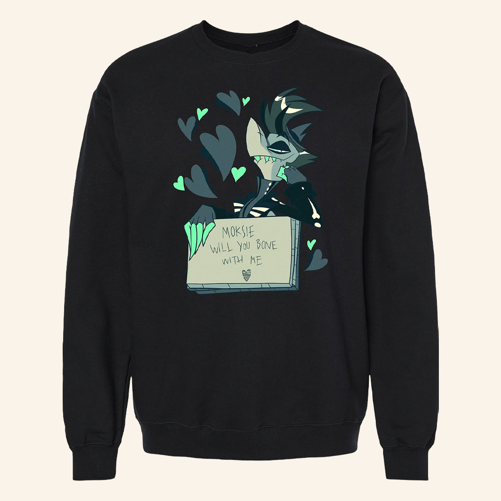 Shark Robot Merch Spindlehorse Exes And Oohs Chaz's Sign Crewneck Sweatshirt Gifts For Son