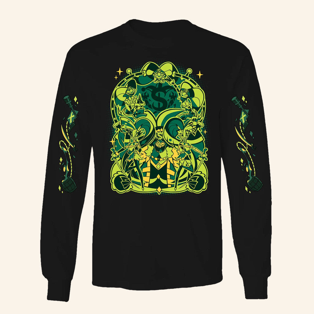 Shark Robot Merch Spindlehorse Mammon's Ship Long Sleeve Shirt Husband Gifts