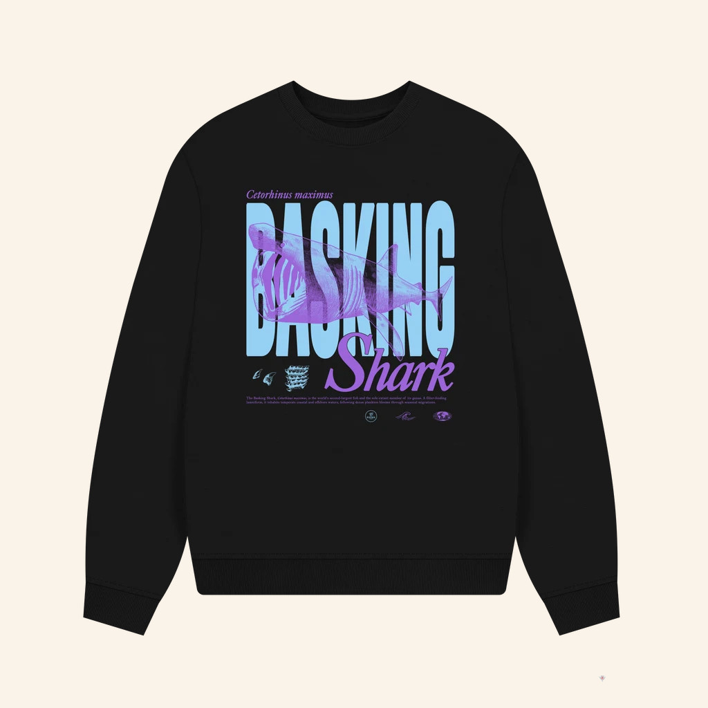 Shark Trust Clothing Merch Basking Shark Sweatshirt Great Gifts For Her