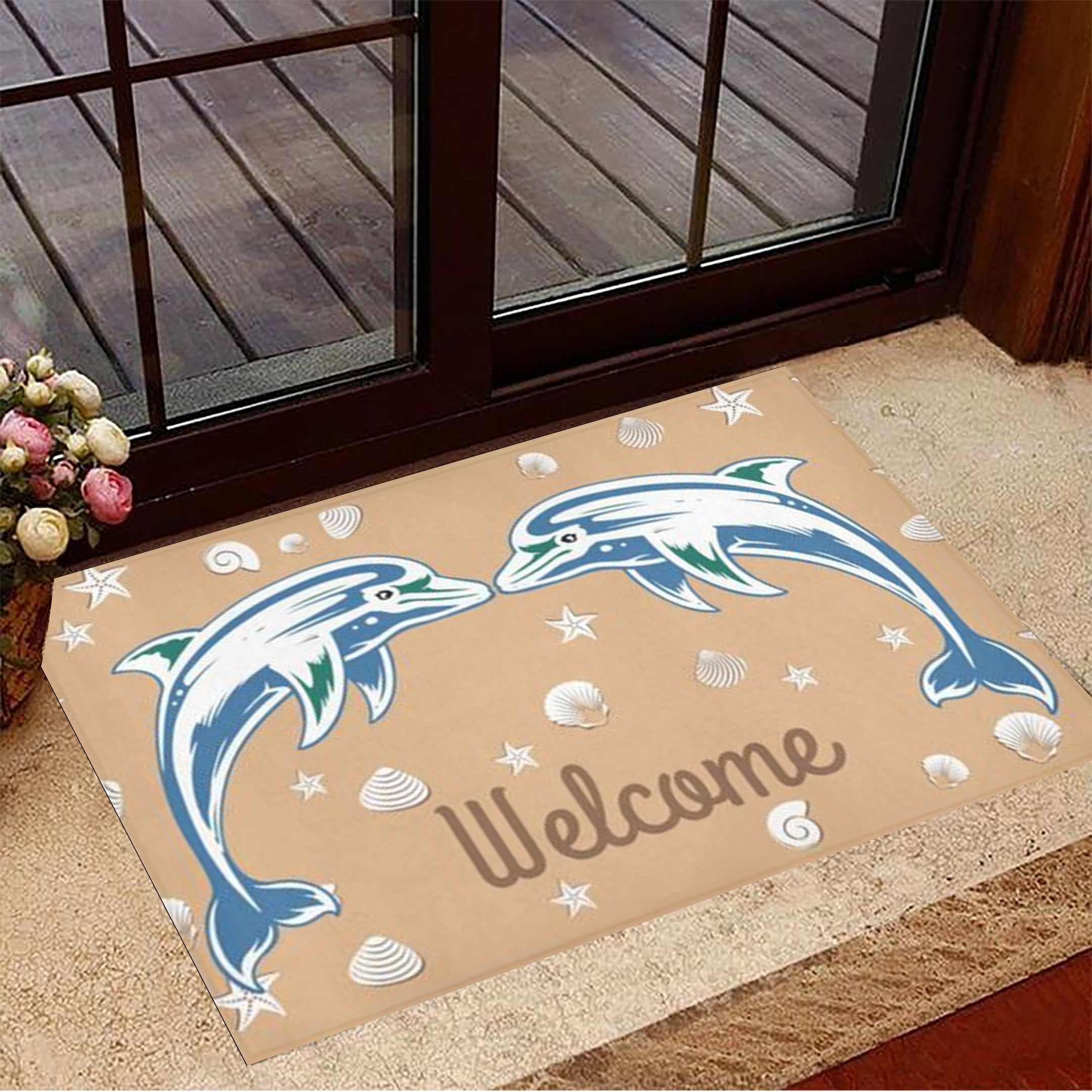 Sharks Welcome Doormat Funny Welcome Mats Gifts For Shark Lovers