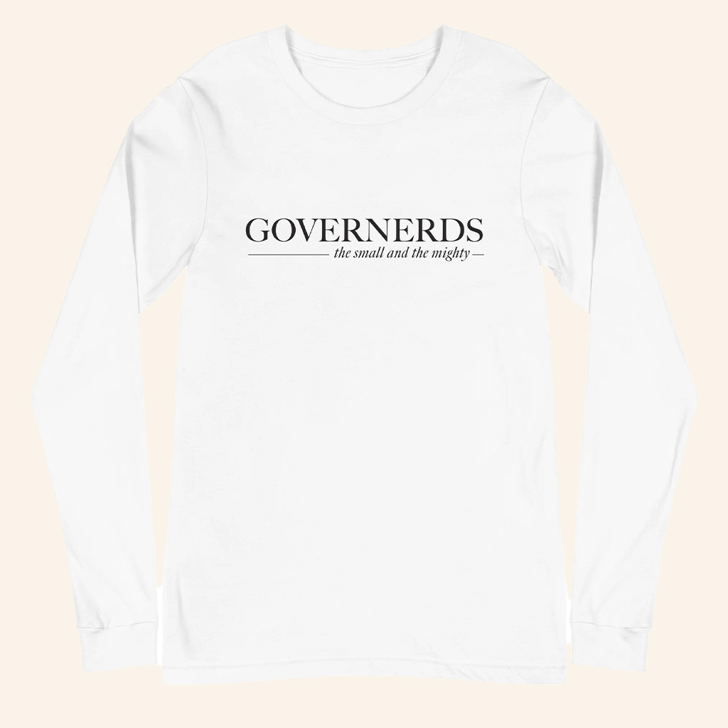 Sharon McMahon Merch Governerds Long Sleeve Shirt Gifts For Sisters