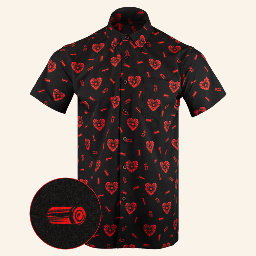 Shattered Black Button Down Shirt Hawaiian Tactical Button Down Gifts For Father