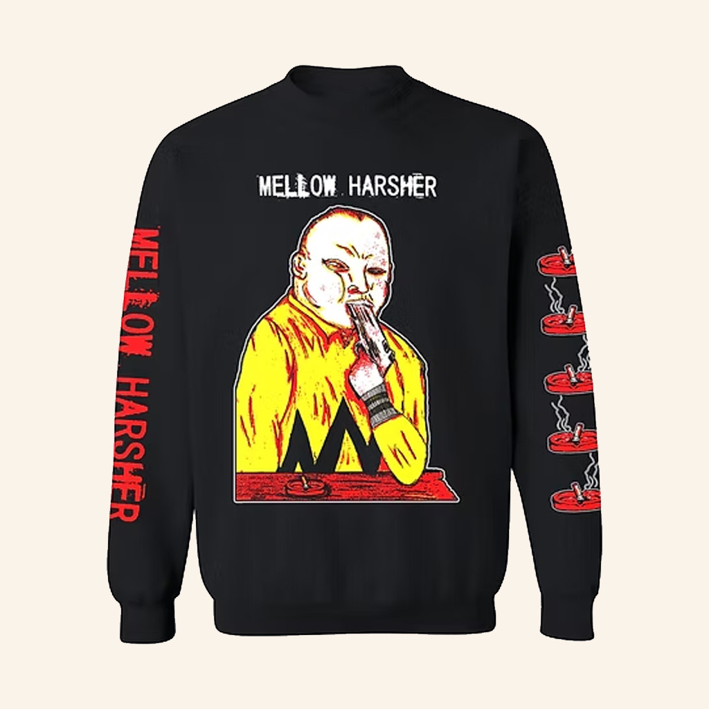 Shattered Dreams Productions Merch Mellow Harsher Served Cold Crewneck Sweatshirt Dad Gifts